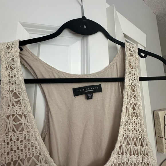 Crochet cotton maxi dress summer - Picture 4 of 7